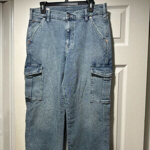GAP Mid Rise '90s Loose Cargo Jeans